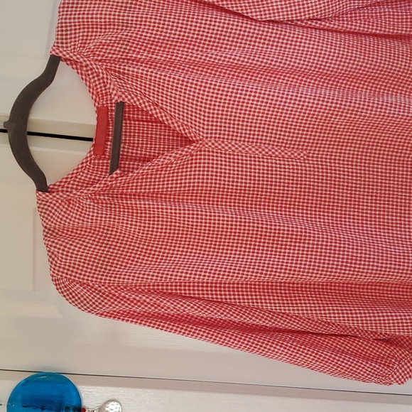 Cut Loose Check Blouse - Picture 3 of 6